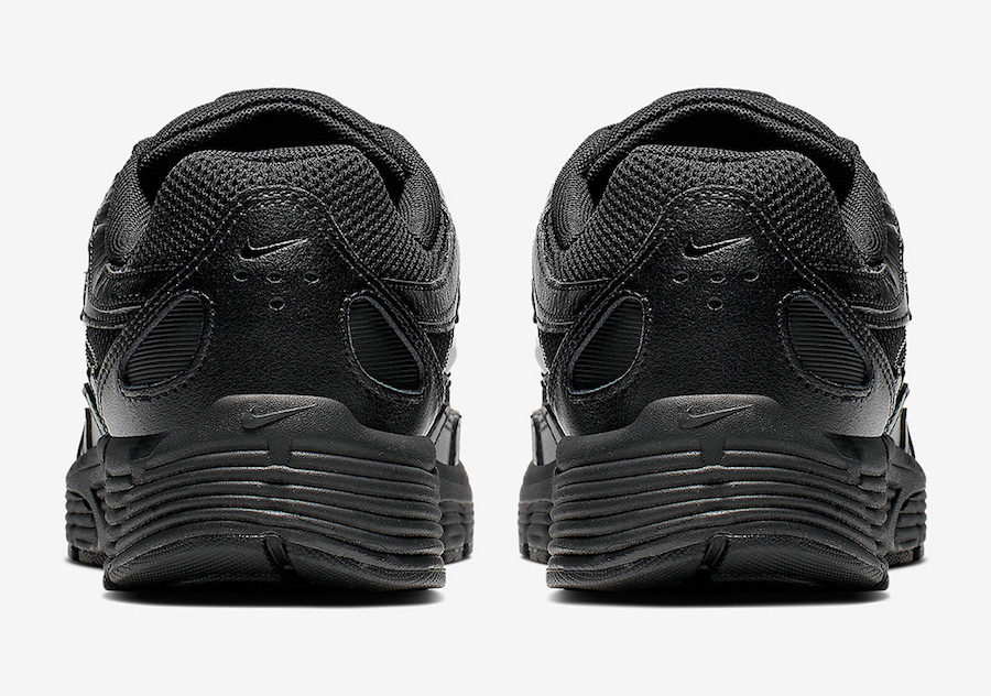 Nike P-6000 Triple Black — view 6