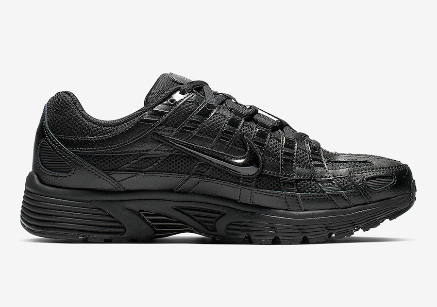 Nike P-6000 Triple Black — view 4