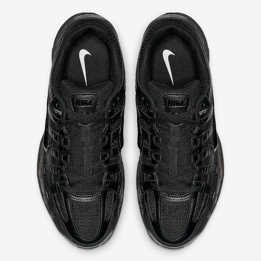 Nike P-6000 Triple Black — view 5