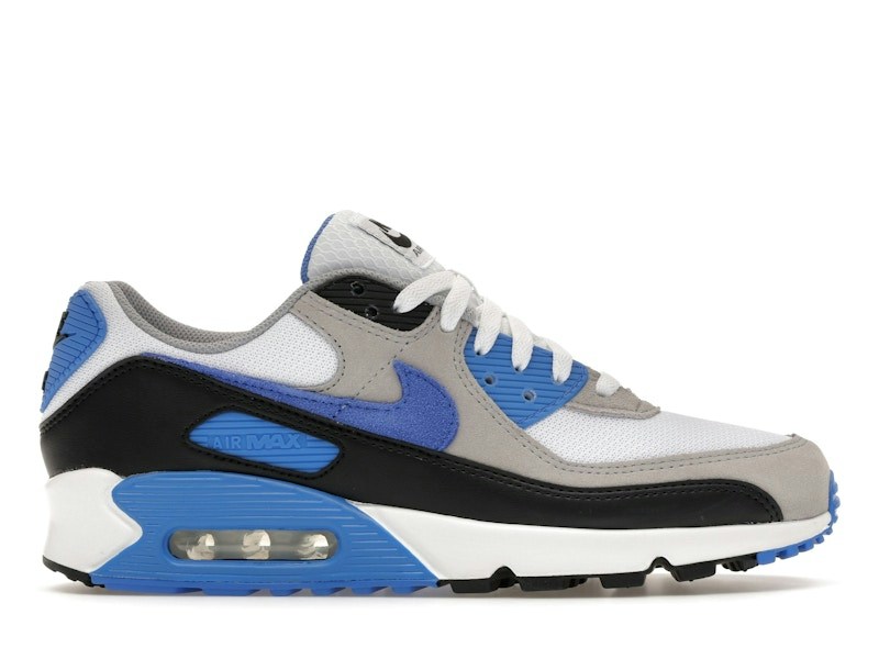Nike Air Max 90 White Blue Crystal — view 2