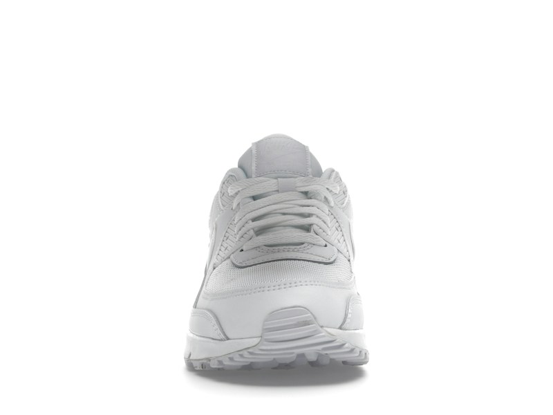 Nike Air Max 90 Recraft Triple White — view 3