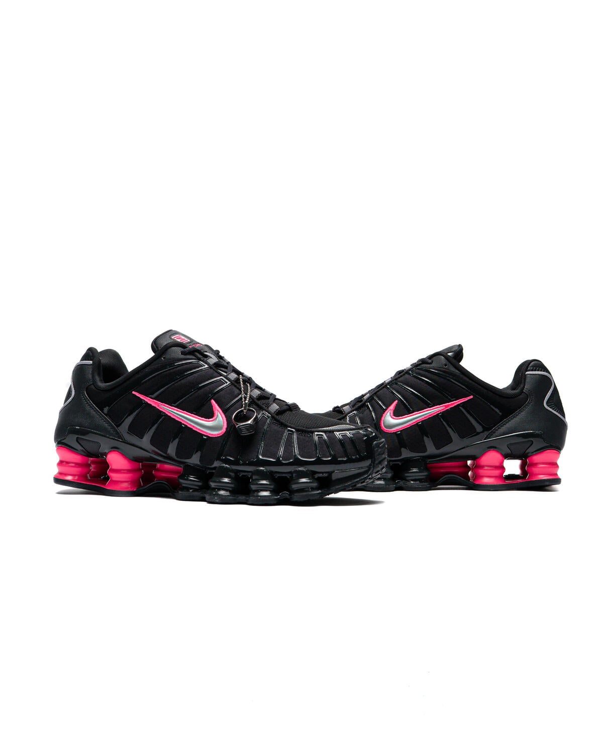 Nike Shox TL Off Noir Hyper Pink Metallic Silver — view 4