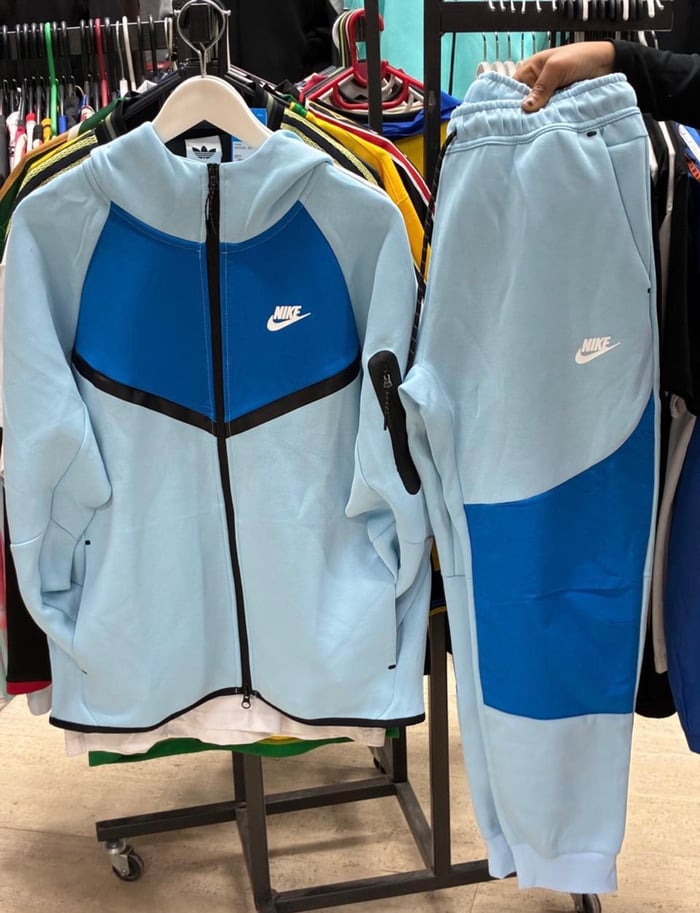 Nike Nike Sportswear Tech Fleece Full-Zip Hoodie & Joggers Set – Light Armory Blue / Game Royal sneakers South Africa